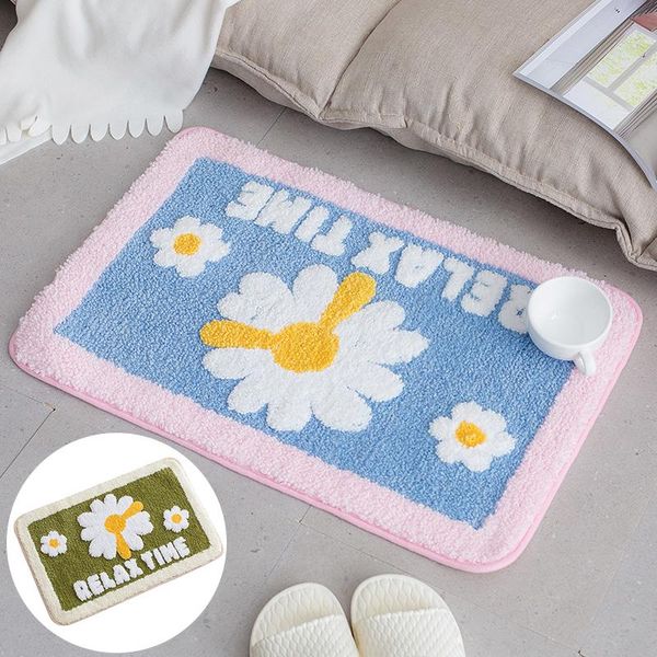 bath mats daisy flower non-slip home door mat bedroom entrance carpet bathroom suction pads balcony absorbent floor
bath mats daisy flower non-slip home door mat bedroom entrance carpet bathroom suction pads balcony absorbent floor