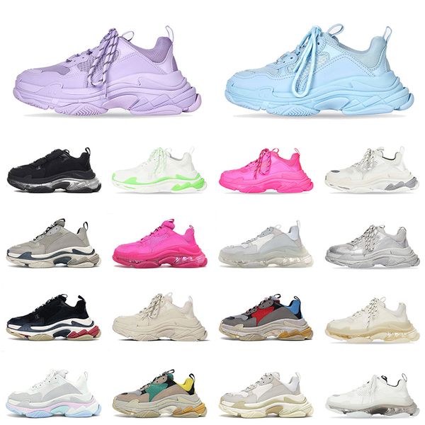 fashion 2021 clear sole triple s mens womens blue casual shoes platform sneakers beige vintage old outdoor trainers 36-45, Black
fashion 2021 clear sole triple s mens womens blue casual shoes platform sneakers beige vintage old outdoor trainers 36-45, Black
