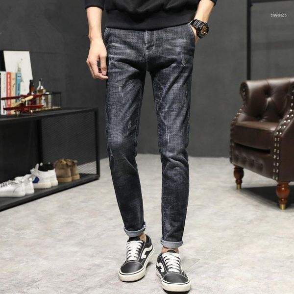 men casual solid breathable soft jeans cotton straight pencil pants youth streetwear trousers fashion homens jeans1, Blue
men casual solid breathable soft jeans cotton straight pencil pants youth streetwear trousers fashion homens jeans1, Blue
