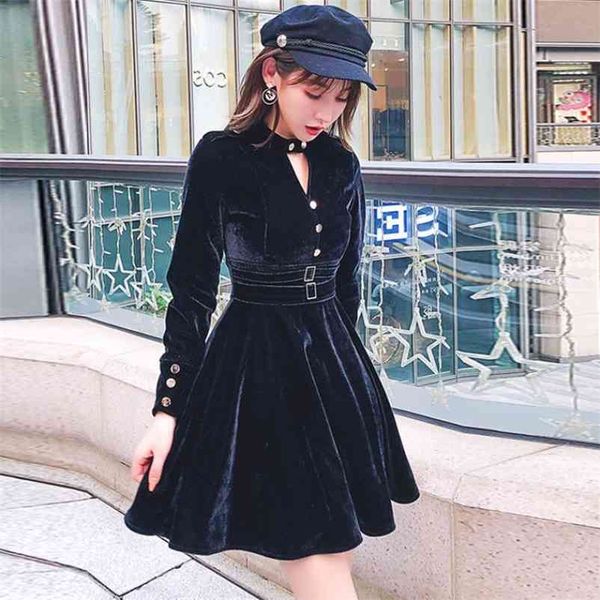 velvet dress autumn temperament fashion nightclub women office lady polyester sheath full 210603, Black;gray
velvet dress autumn temperament fashion nightclub women office lady polyester sheath full 210603, Black;gray