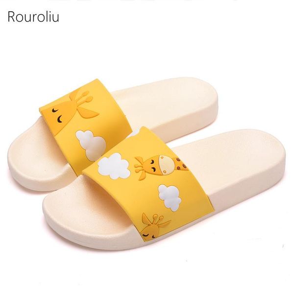slippers rouroliu 2021 women cartoon lovers summer beach slides pvc couple shoes non-slip soft flip flops, Black
slippers rouroliu 2021 women cartoon lovers summer beach slides pvc couple shoes non-slip soft flip flops, Black