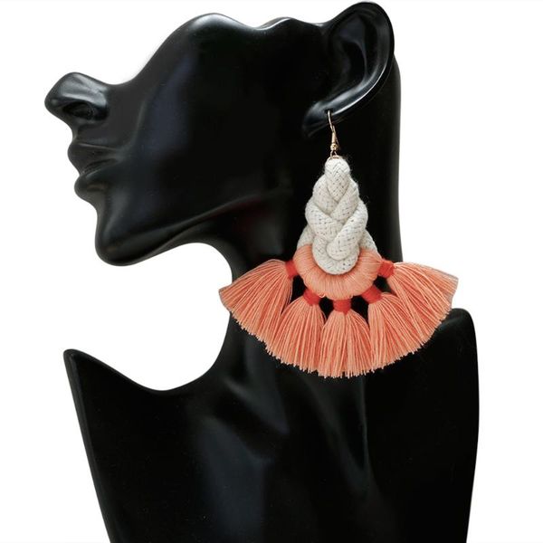 dangle & chandelier bohemian silk fabric fringe earrings for women handmade woven drop statement jewelry, Silver
dangle & chandelier bohemian silk fabric fringe earrings for women handmade woven drop statement jewelry, Silver
