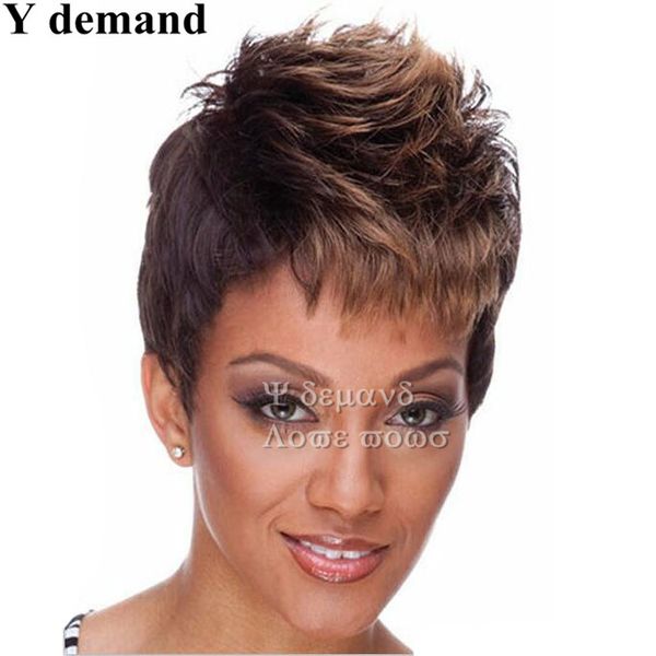 fluffy 4 colors short fashion ombre straight wig pixie cut hair synthetic full afro wigs for black women in stock high temperature fiberfact
fluffy 4 colors short fashion ombre straight wig pixie cut hair synthetic full afro wigs for black women in stock high temperature fiberfact
