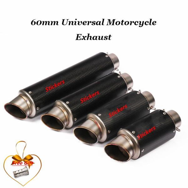 motorcycle exhaust system 60mm universal for s1000rr cbr1000 r6 gsx1300 escape modified slip-on carbon fiber vent muffler pipe
motorcycle exhaust system 60mm universal for s1000rr cbr1000 r6 gsx1300 escape modified slip-on carbon fiber vent muffler pipe