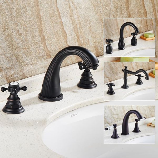 bathroom sink faucets deck mounted 3 holes bathtub mixer faucet black oil rubbed brass widespread handle basin set handshower
bathroom sink faucets deck mounted 3 holes bathtub mixer faucet black oil rubbed brass widespread handle basin set handshower