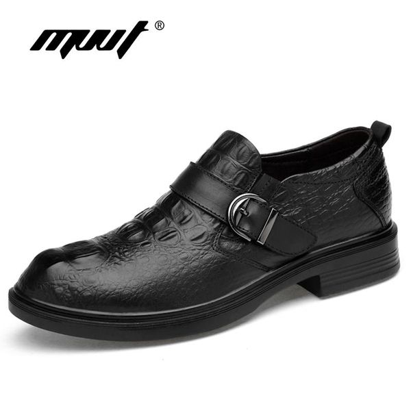 dress shoes mvvt 48 genuine leather men oxfords crocodile pattern business formal buckle strap, Black
dress shoes mvvt 48 genuine leather men oxfords crocodile pattern business formal buckle strap, Black