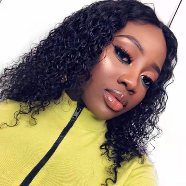 brazilian curly wig 150% density remy human hair 4x4 lace closure wigs pre plucked for black women, Black;brown
brazilian curly wig 150% density remy human hair 4x4 lace closure wigs pre plucked for black women, Black;brown