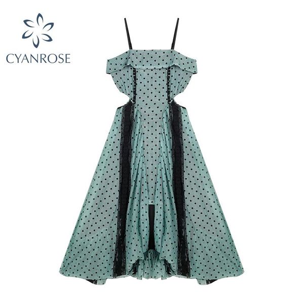 casual dresses women fairy suspender dress summer 2021 fashion chic cut out hollow waisted design dot printed organdy ball pan female, Black;gray
casual dresses women fairy suspender dress summer 2021 fashion chic cut out hollow waisted design dot printed organdy ball pan female, Black;gray