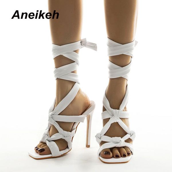 sandals aneikeh 2021 summer sweet rome femmes sandales cross-tied white solid party pu thin heels square toe shoes for women fashion, Black
sandals aneikeh 2021 summer sweet rome femmes sandales cross-tied white solid party pu thin heels square toe shoes for women fashion, Black