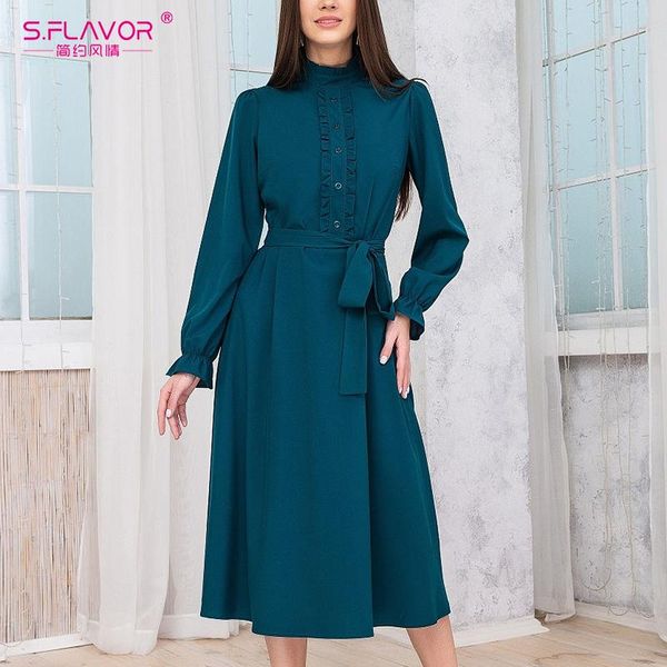 casual dresses s.flavor female turtleneck long sleeve slim dress women vintage a line party vestidos autumn 2021 elegant solid, Black;gray
casual dresses s.flavor female turtleneck long sleeve slim dress women vintage a line party vestidos autumn 2021 elegant solid, Black;gray