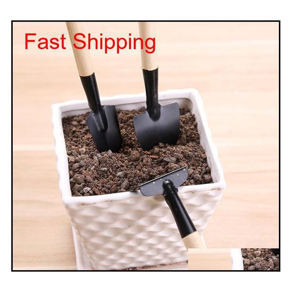 3pcs/set mini portable gardening tool wooden handle metal head shovel rake bonsai tools flow qylyca toys2010
3pcs/set mini portable gardening tool wooden handle metal head shovel rake bonsai tools flow qylyca toys2010