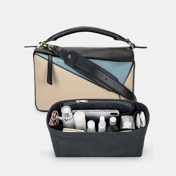 cosmetic bags & cases women felt purse makeup organizer insert for handbag tote bag storage divider puzzle
cosmetic bags & cases women felt purse makeup organizer insert for handbag tote bag storage divider puzzle