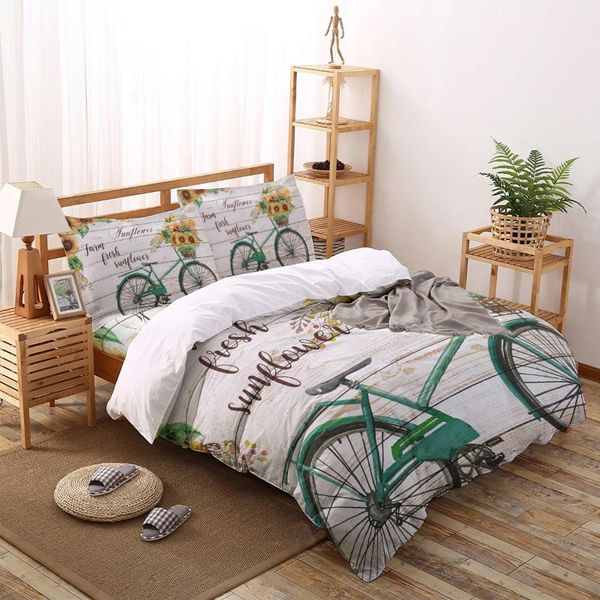 bedding sets sunflower bike farm flower wood plank bed linens printed duvet cover set for home housse de couette bedclothes
bedding sets sunflower bike farm flower wood plank bed linens printed duvet cover set for home housse de couette bedclothes