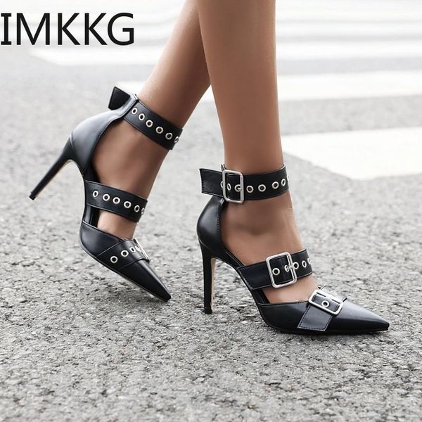 dress shoes 2021 chic design personality pu pumps women metal pointed toe three belt cut out thin high heel woman summer, Black
dress shoes 2021 chic design personality pu pumps women metal pointed toe three belt cut out thin high heel woman summer, Black