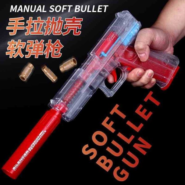 transparent shell throwing glock ner can launch soft bullet simulation colt children's toy gun boy
transparent shell throwing glock ner can launch soft bullet simulation colt children's toy gun boy