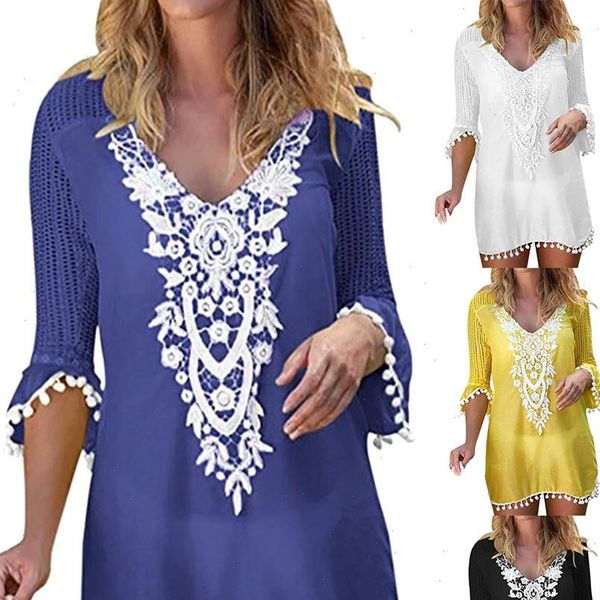 2021 beach cover swimsuit women one piece dress womens trim tassel lace crochet swimwear beach covered up, Black;gray
2021 beach cover swimsuit women one piece dress womens trim tassel lace crochet swimwear beach covered up, Black;gray