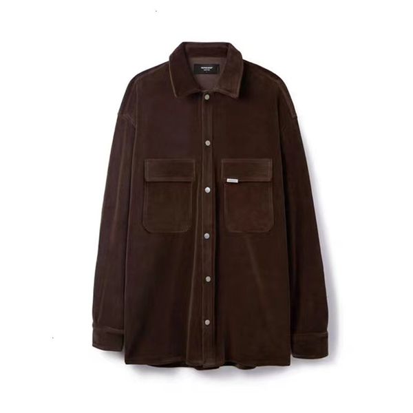 2021 new fw golden veet jacket men women high street comfortable coat black brown represent jackets wdwj 
2021 new fw golden veet jacket men women high street comfortable coat black brown represent jackets wdwj