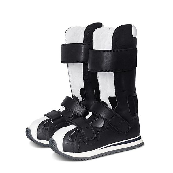 sandals kids shoes children genuine leather orthopedic footwear baby boys girls therapy black corrective for cerebral palsy feet, Black;red
sandals kids shoes children genuine leather orthopedic footwear baby boys girls therapy black corrective for cerebral palsy feet, Black;red