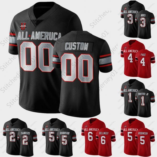 ncaa all-american football jersey 3 amarius mims 4 payton page 1 jeremiah trotter jr. 2 ja'tavion sanders 5 demeioun robinson 6 garrett, Black
ncaa all-american football jersey 3 amarius mims 4 payton page 1 jeremiah trotter jr. 2 ja'tavion sanders 5 demeioun robinson 6 garrett, Black