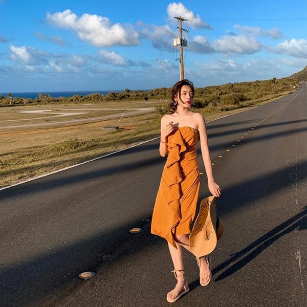 casual dresses 2021 fashion women's clothing summer strapless dress for women, Black;gray
casual dresses 2021 fashion women's clothing summer strapless dress for women, Black;gray