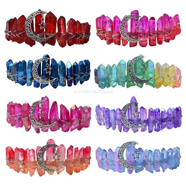 hair clips & barrettes obsidian headband women's natural crystal crown moon star bridal accessorie dropship, Golden;silver
hair clips & barrettes obsidian headband women's natural crystal crown moon star bridal accessorie dropship, Golden;silver