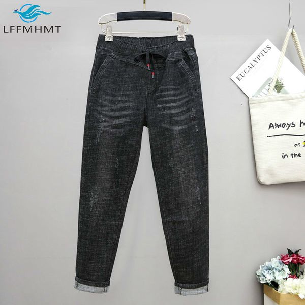2021 new women 100kg large size casual office lady elastic waist japan style simple denim pant female chic trouser y6vz, Blue
2021 new women 100kg large size casual office lady elastic waist japan style simple denim pant female chic trouser y6vz, Blue