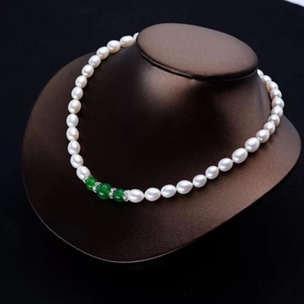 chains 8-9mm 100% natural freshwater real baroque pearl necklace fashion colorful beads girl for women gift boutique jewelry, Silver
chains 8-9mm 100% natural freshwater real baroque pearl necklace fashion colorful beads girl for women gift boutique jewelry, Silver