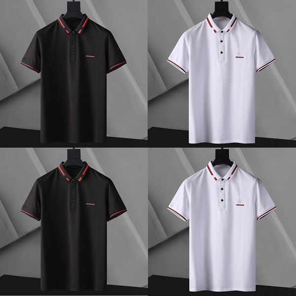 21ss polo shirt fashion classic mens shirt striped embroidery shirt cotton mens t-shirt white black blue men clothe size:m-3xl
21ss polo shirt fashion classic mens shirt striped embroidery shirt cotton mens t-shirt white black blue men clothe size:m-3xl