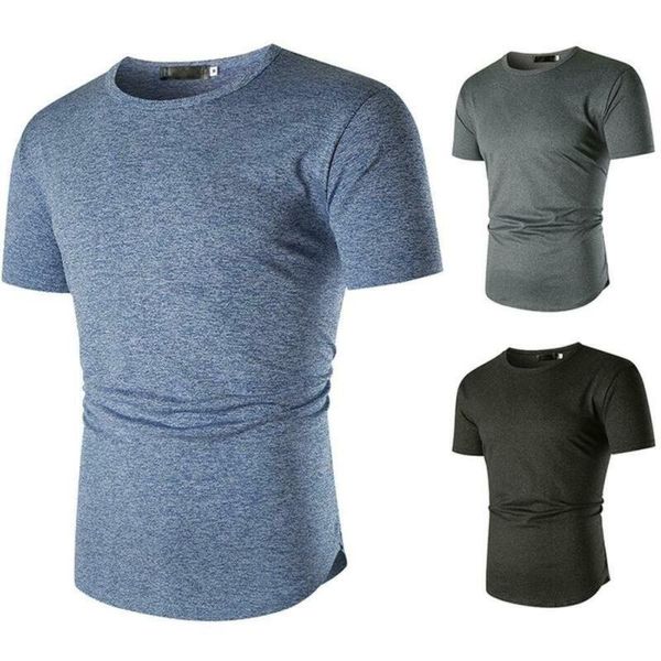 men's t-shirts men solid short sleeve crew neck longline shirt t-shirt casual soft blouse, White;black
men's t-shirts men solid short sleeve crew neck longline shirt t-shirt casual soft blouse, White;black