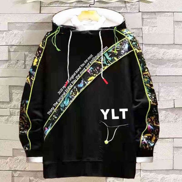 hoodies 2021 autumn fattening oversized sweater color matching pullover double hooded loose damp fat casual coat 400kg 11x, Black
hoodies 2021 autumn fattening oversized sweater color matching pullover double hooded loose damp fat casual coat 400kg 11x, Black