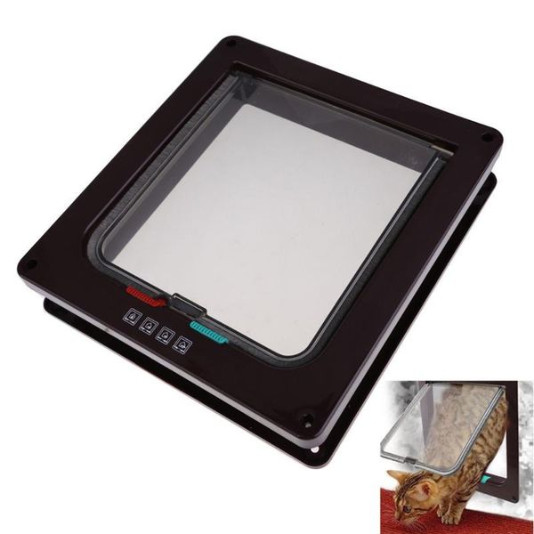 4 ways lockable dog cat kitten door security flap door abs plastic animal small pet cat dog gate pet supplies
4 ways lockable dog cat kitten door security flap door abs plastic animal small pet cat dog gate pet supplies