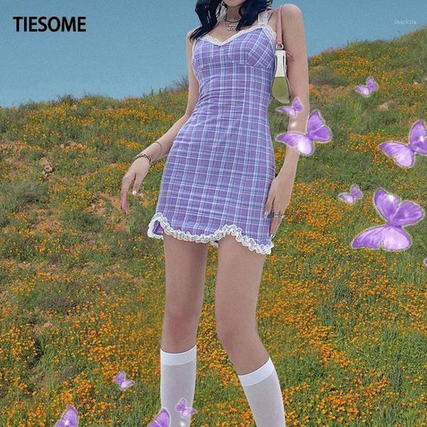 casual dresses tiesome cute sweet lace purple plaid strap dress women summer fashion party birthday soft cotton mini bodycon, Black;gray
casual dresses tiesome cute sweet lace purple plaid strap dress women summer fashion party birthday soft cotton mini bodycon, Black;gray