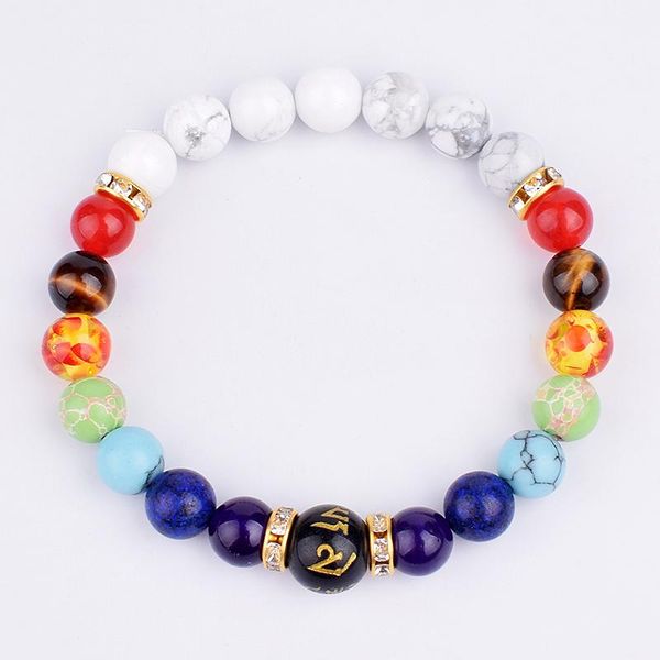 beaded, strands 7 chakra charms lava rock bracelets for men women essential oils diffuser natural stone beads chain fashion handmade jewelry, Black
beaded, strands 7 chakra charms lava rock bracelets for men women essential oils diffuser natural stone beads chain fashion handmade jewelry, Black