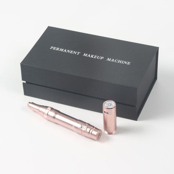 tattoo guns kits wireless permanent makeup machine pmu eyebrow pen digital for microblading eyeliner lip tattoos cartridge needles