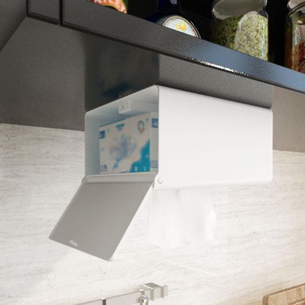 tissue boxes & napkins kitchen box self adhesive napkin holder wall mounted garbage bag dispenser rack bath home sealed storage case
tissue boxes & napkins kitchen box self adhesive napkin holder wall mounted garbage bag dispenser rack bath home sealed storage case