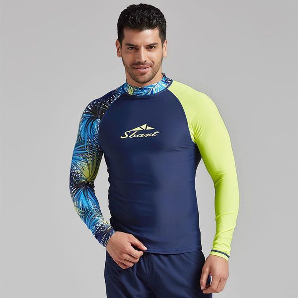 one-piece suits men's long sleeve rashguard swim shirt uv sun protection upf 50+ compression colorblock print t-shirt performance fit s
one-piece suits men's long sleeve rashguard swim shirt uv sun protection upf 50+ compression colorblock print t-shirt performance fit s