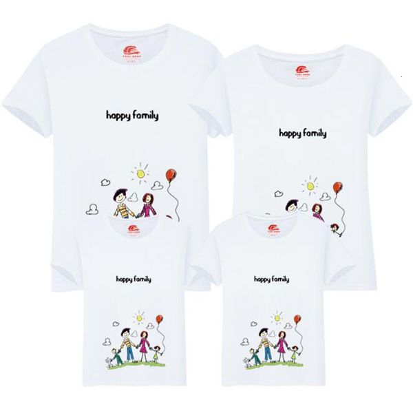 mother father son daughter kids baby short sleeves cartoon printing t-shirt look matching outfits t-shirt clothes, Blue
mother father son daughter kids baby short sleeves cartoon printing t-shirt look matching outfits t-shirt clothes, Blue