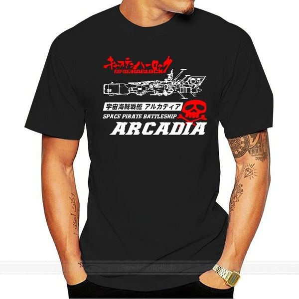 men's t-shirts albator captain harlock space arcadia t-shirt s m xl 2xl 3xl cotton tshirt men summer fashion euro size, White;black
men's t-shirts albator captain harlock space arcadia t-shirt s m xl 2xl 3xl cotton tshirt men summer fashion euro size, White;black