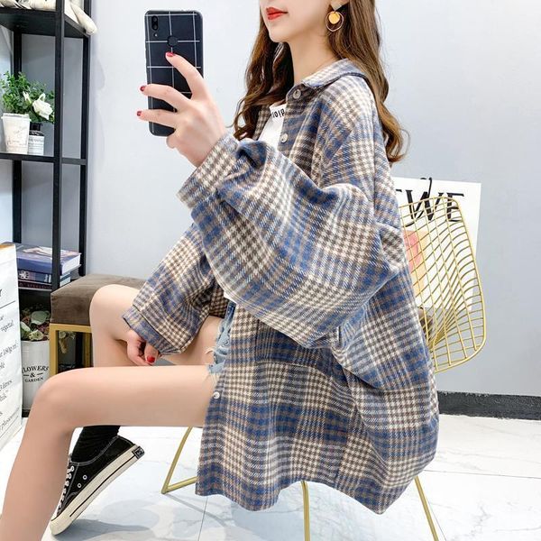 women's blouses & shirts fall and winter quilted female coat korean wind released spring autumn chess joker ser la4j, White
women's blouses & shirts fall and winter quilted female coat korean wind released spring autumn chess joker ser la4j, White