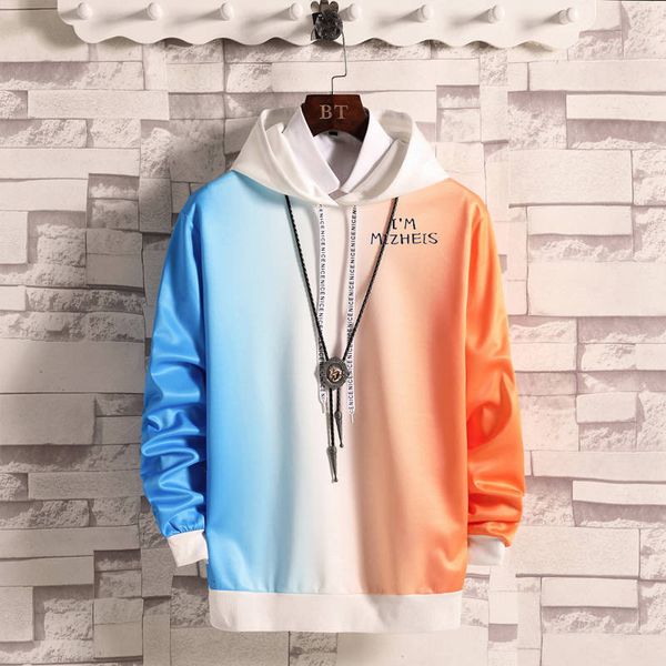 2021 new hip hop gradiente velo hoodies das mulheres dos homens casual capuz streetwear camisolas inverno harajuku masculino 5pw7, Black
2021 new hip hop gradiente velo hoodies das mulheres dos homens casual capuz streetwear camisolas inverno harajuku masculino 5pw7, Black