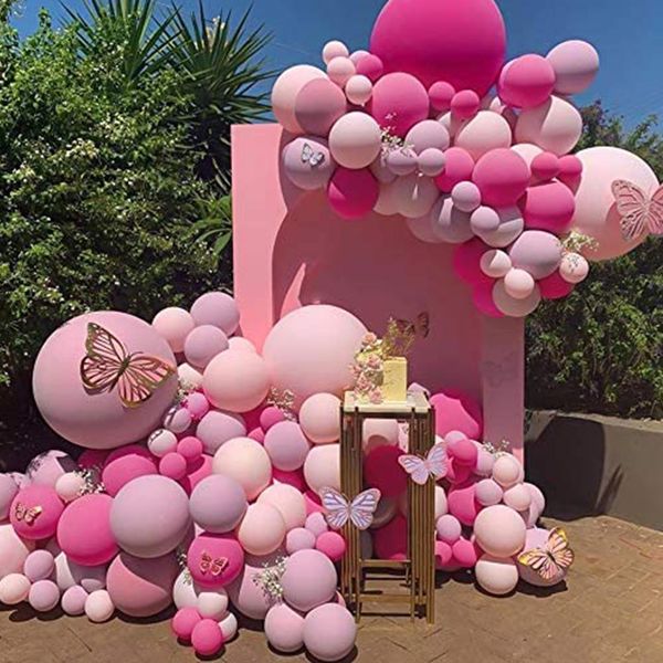 156pcs rose red balloon arch garland kit macaron pink purple latex balloons gender reveal birthday wedding princess party decor
156pcs rose red balloon arch garland kit macaron pink purple latex balloons gender reveal birthday wedding princess party decor