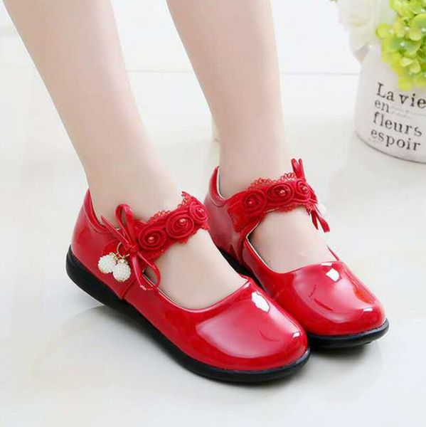 girls children leather shoes wedding dress princess study shoes kids summer bow black student sandals, Black;red
girls children leather shoes wedding dress princess study shoes kids summer bow black student sandals, Black;red