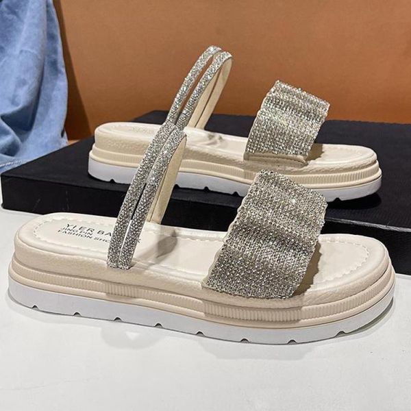 slippers women diamante pleated flip flops open toe flat platform sandals summer 2021 indoor ytmtloy zapatillas mujer casa house, Black
slippers women diamante pleated flip flops open toe flat platform sandals summer 2021 indoor ytmtloy zapatillas mujer casa house, Black