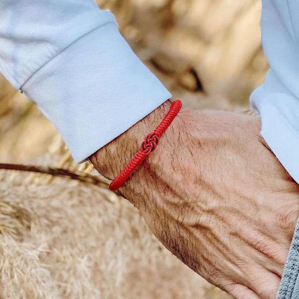 link, chain men bracelets,tibetan buddhist bracelet,protection bracelet,square knot burgundy bracelet,adjustable water resistant bracelet, Black
link, chain men bracelets,tibetan buddhist bracelet,protection bracelet,square knot burgundy bracelet,adjustable water resistant bracelet, Black