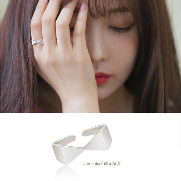 cluster rings women's authentic s925 sterling silver fine jewelry brushed bowknot ring adjust tlj570, Golden;silver
cluster rings women's authentic s925 sterling silver fine jewelry brushed bowknot ring adjust tlj570, Golden;silver