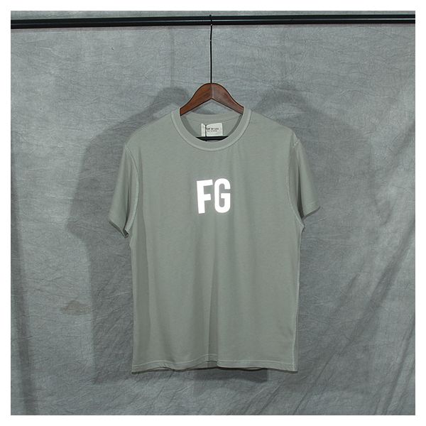 2021 summer new sixth collection olive green o-neck t-shirt men women oversized hiphop fg letter 100% cotton t shirt un2k, White;black
2021 summer new sixth collection olive green o-neck t-shirt men women oversized hiphop fg letter 100% cotton t shirt un2k, White;black
