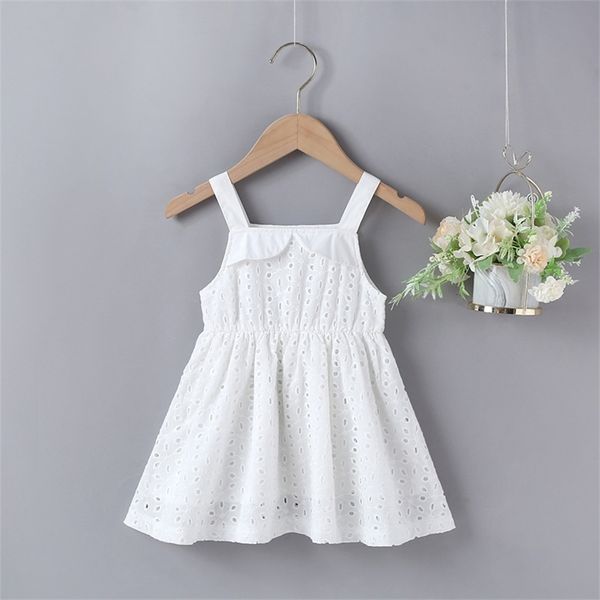 summer arrivals girls cute dress strap pinhole white solid backless girl streetwear 0-2t 210629, Red;yellow
summer arrivals girls cute dress strap pinhole white solid backless girl streetwear 0-2t 210629, Red;yellow