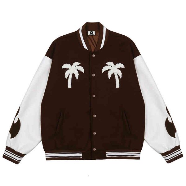 men's jackets hip hop streetwear gothic baseball jacket men face mask tree embroidery patchwork punk coat harajuku oversized varsity n5, Black;brown
men's jackets hip hop streetwear gothic baseball jacket men face mask tree embroidery patchwork punk coat harajuku oversized varsity n5, Black;brown