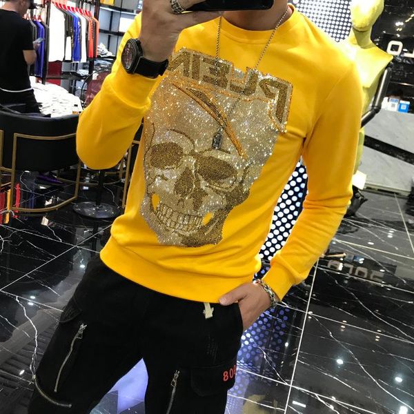 men's hoodies & sweatshirts round neck sweatshirt fashion pure cotton long-sleeved pullover spring/autumn thin section harajuku bottomi, Black
men's hoodies & sweatshirts round neck sweatshirt fashion pure cotton long-sleeved pullover spring/autumn thin section harajuku bottomi, Black