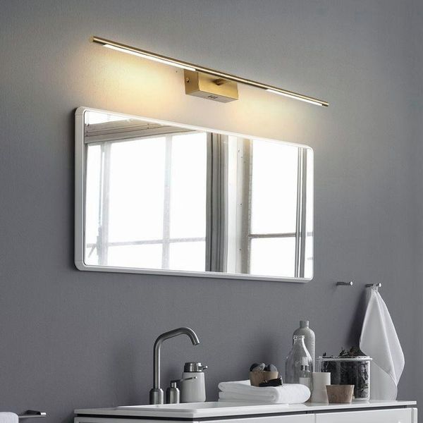 wall lamp led mirror vanity light makeup for waterproof bathroom cabinet minimalist design gold luster fixtures 85-265v
wall lamp led mirror vanity light makeup for waterproof bathroom cabinet minimalist design gold luster fixtures 85-265v